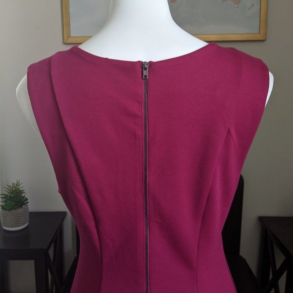 Free People ▪ Magenta Cha Cha Mini Skater Dress - Picture 7 of 10